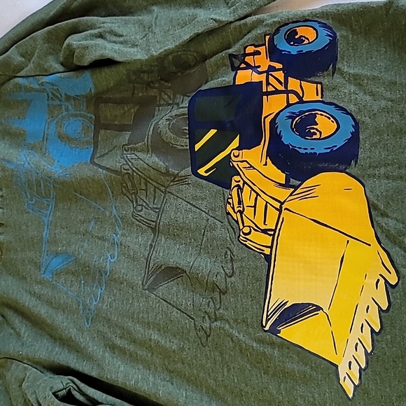 Carter's long sleeve graphic tee with hood - Picture 3 of 6